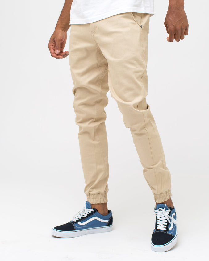 The Jogger Pant - Color: Khaki | Beige
