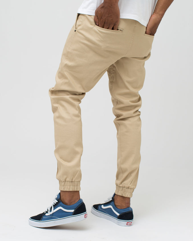 The Jogger Pant - Color: Khaki | Beige