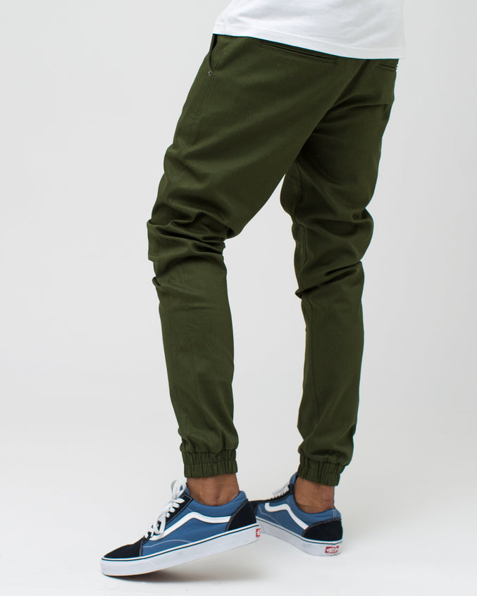The Jogger Pant - Color: Olive | Green