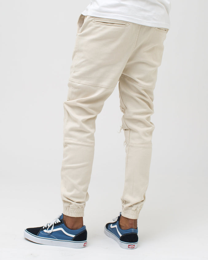 Shooter Jogger - Color: Turtle Dove | Beige