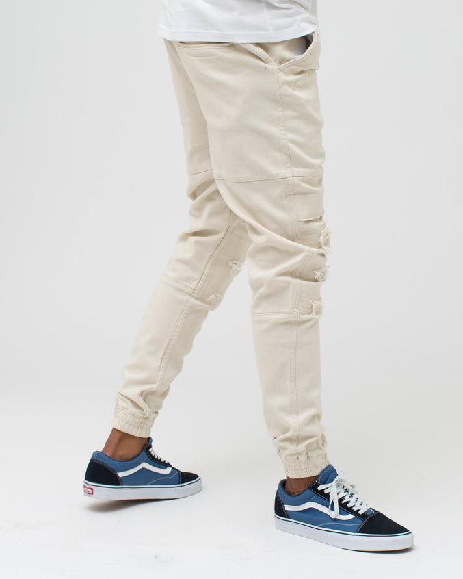 Shooter Jogger - Color: Turtle Dove | Beige