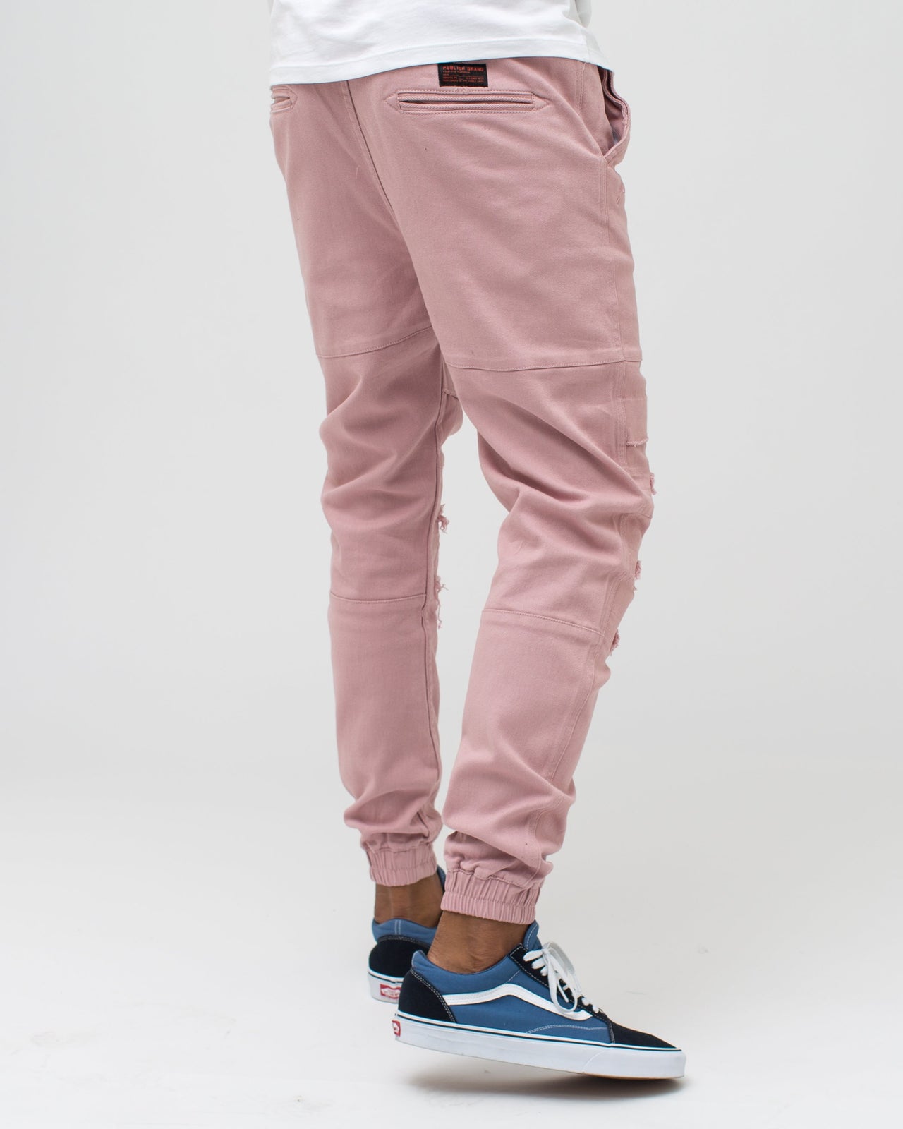 Shooter Jogger - Color: Pale Mauve | Pink