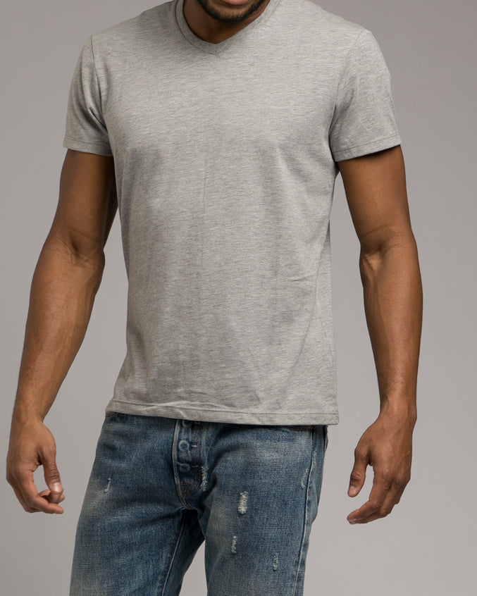 The Daily Vee - Color: Heather Grey | Gray