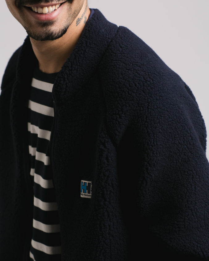 HH Pile Fleece - Color: Navy | Blue