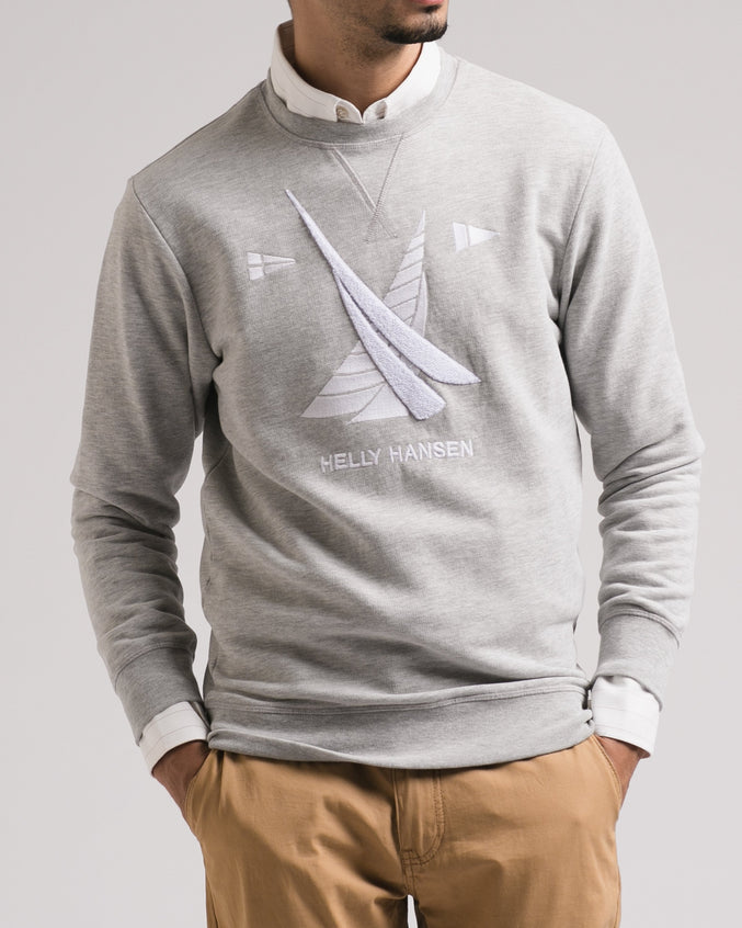 HH Crew Sweatshirt - Color: Light Grey | Gray