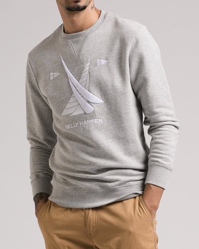 HH Crew Sweatshirt - Color: Light Grey | Gray