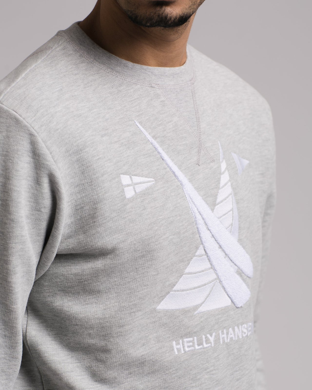 HH Crew Sweatshirt - Color: Light Grey | Gray
