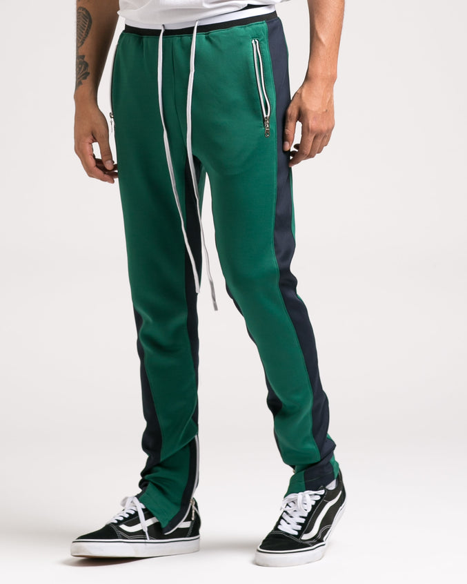 Track Pant - Color: Green/Navy | Green