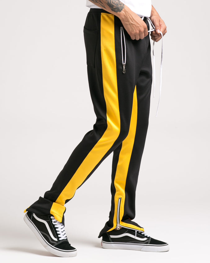 Track Pant - Color: Black/Gold | Black