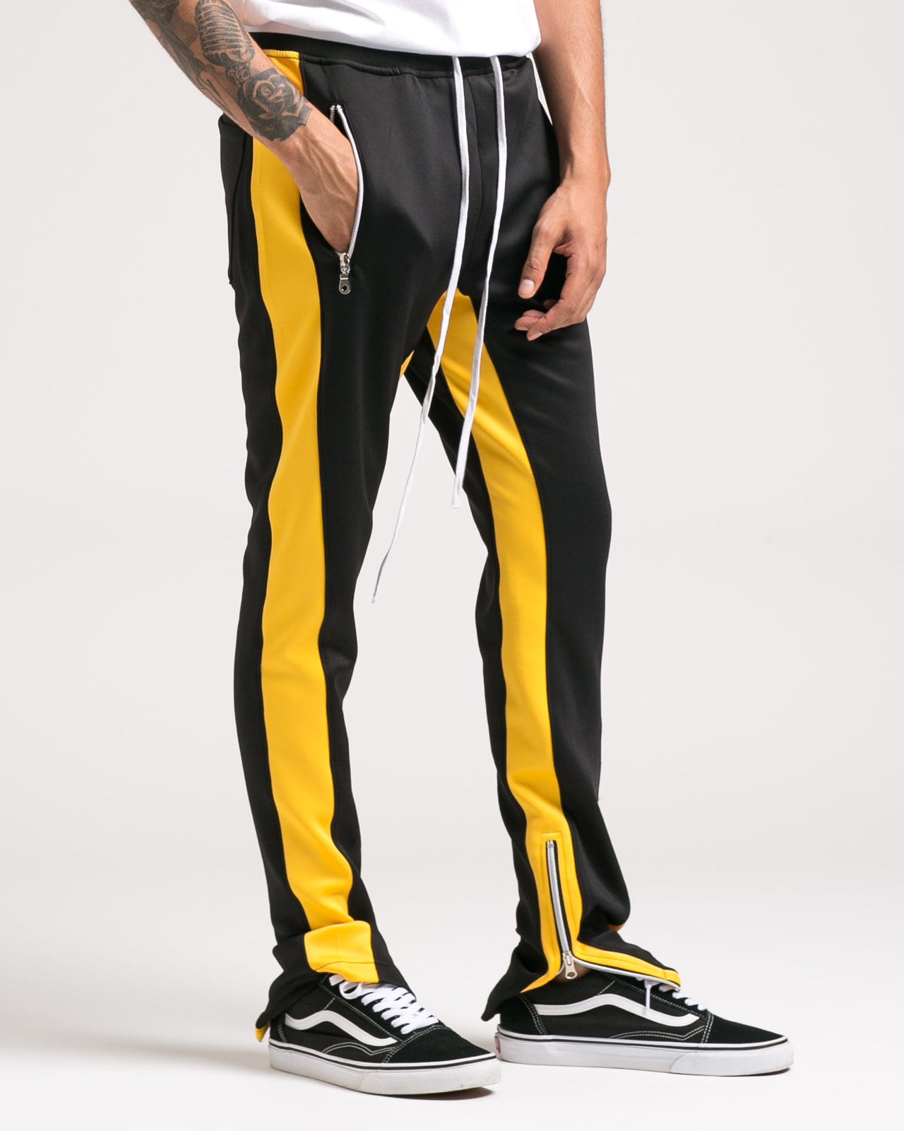 Track Pant - Color: Black/Gold | Black