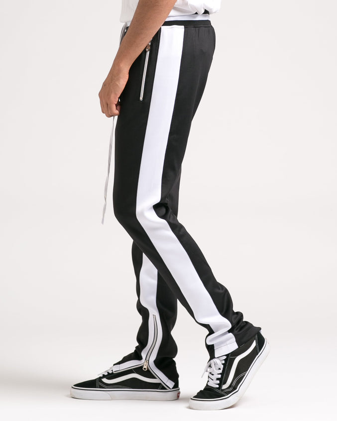 Track Pant - Color: Black/White | Black