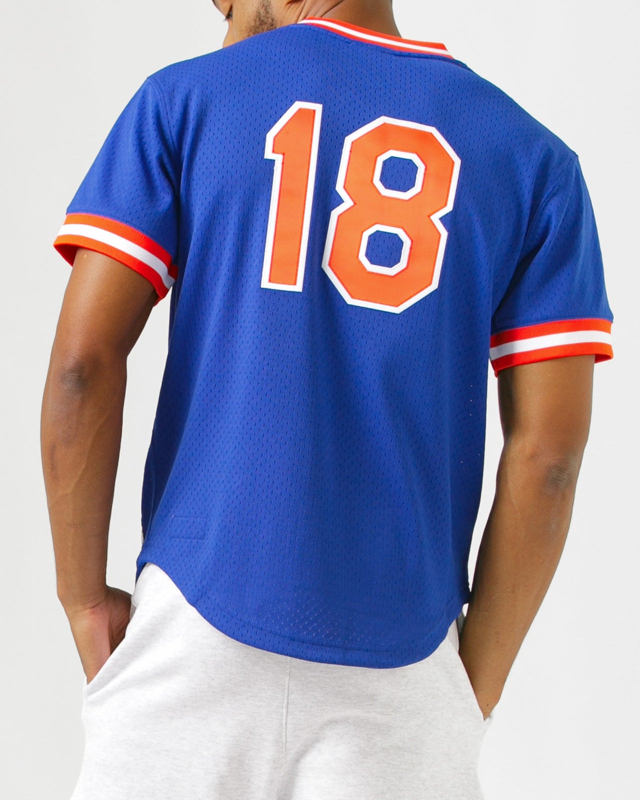 Darryl Strawberry Batting Practice Jersey - Color: Blue | Blue