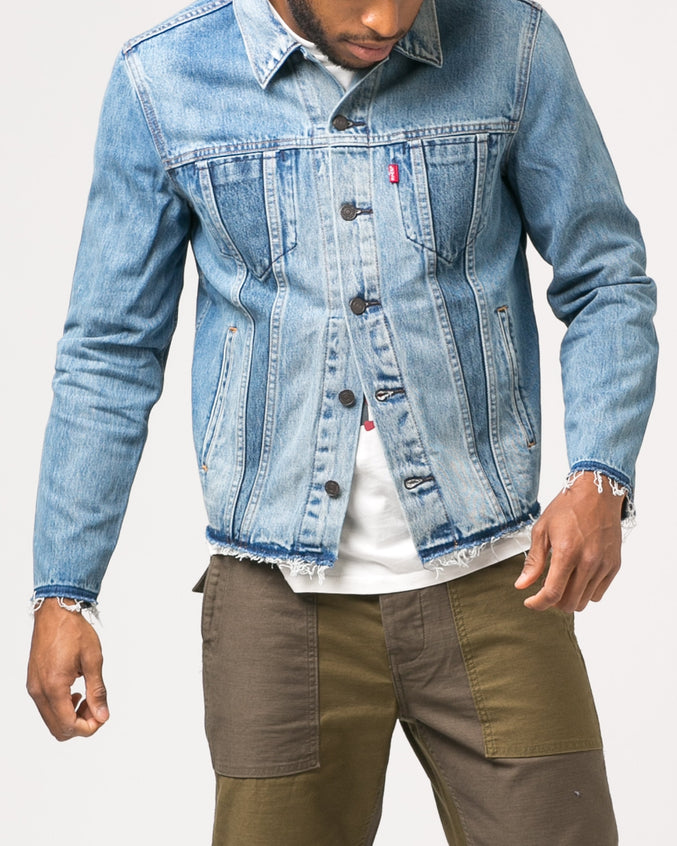 The Altered Trucker Jacket - Color: Reform | Blue