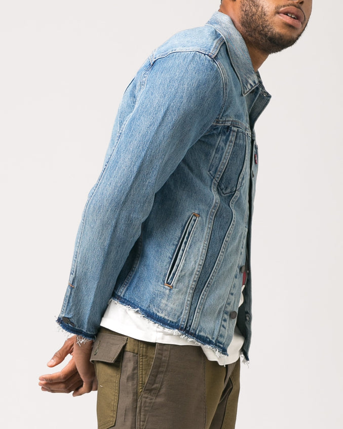 The Altered Trucker Jacket - Color: Reform | Blue