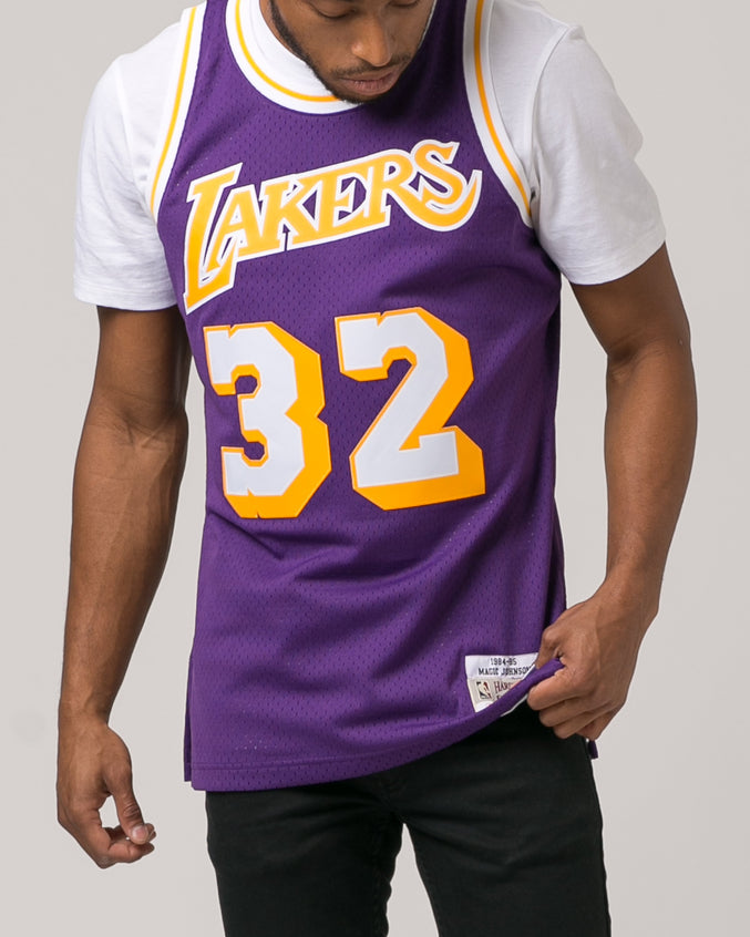 Magic Johnson Swingman Jersey - Color: Purple | Purple