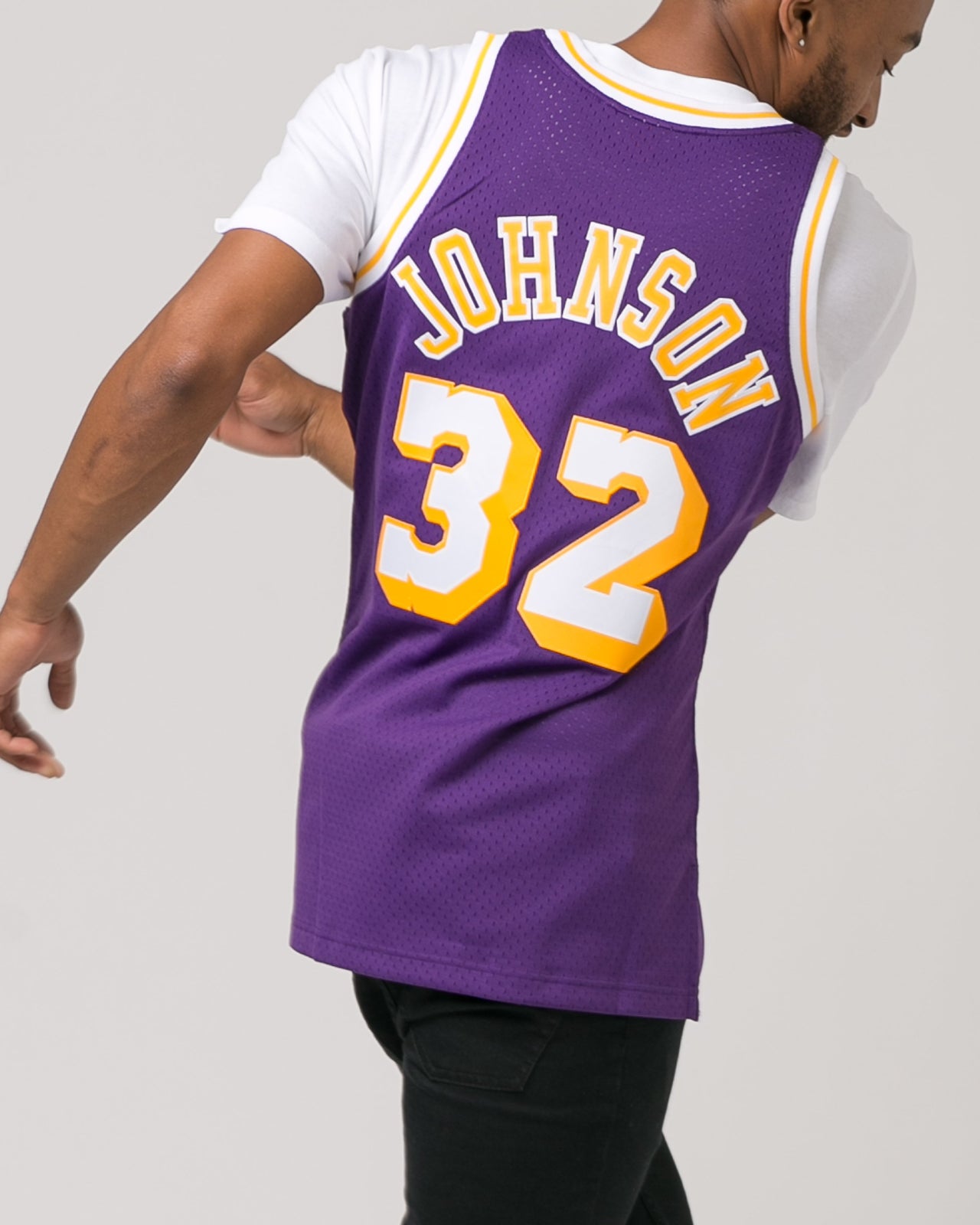 Magic Johnson Swingman Jersey - Color: Purple | Purple