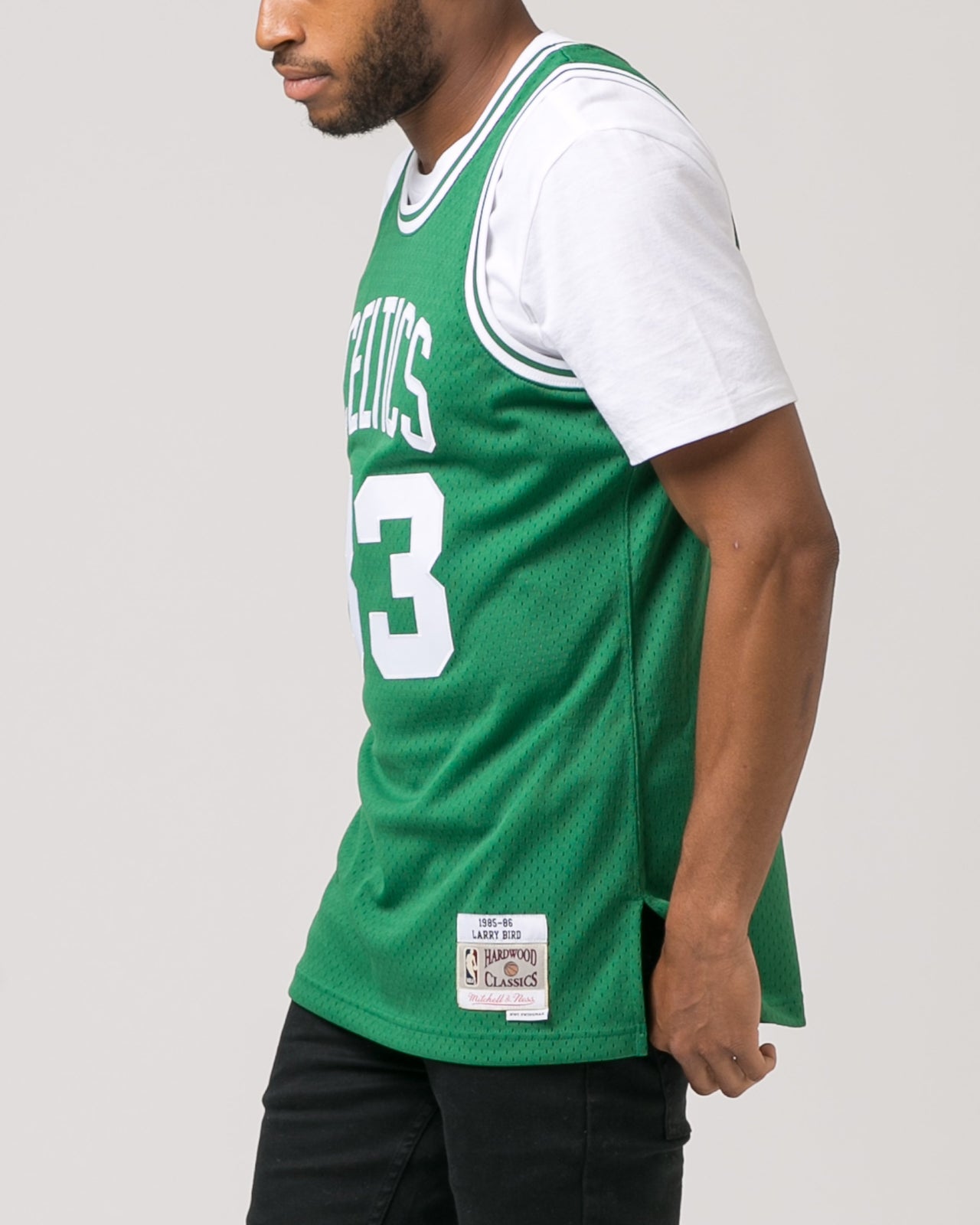 Larry Bird Swingman Jersey - Color: Green | Green