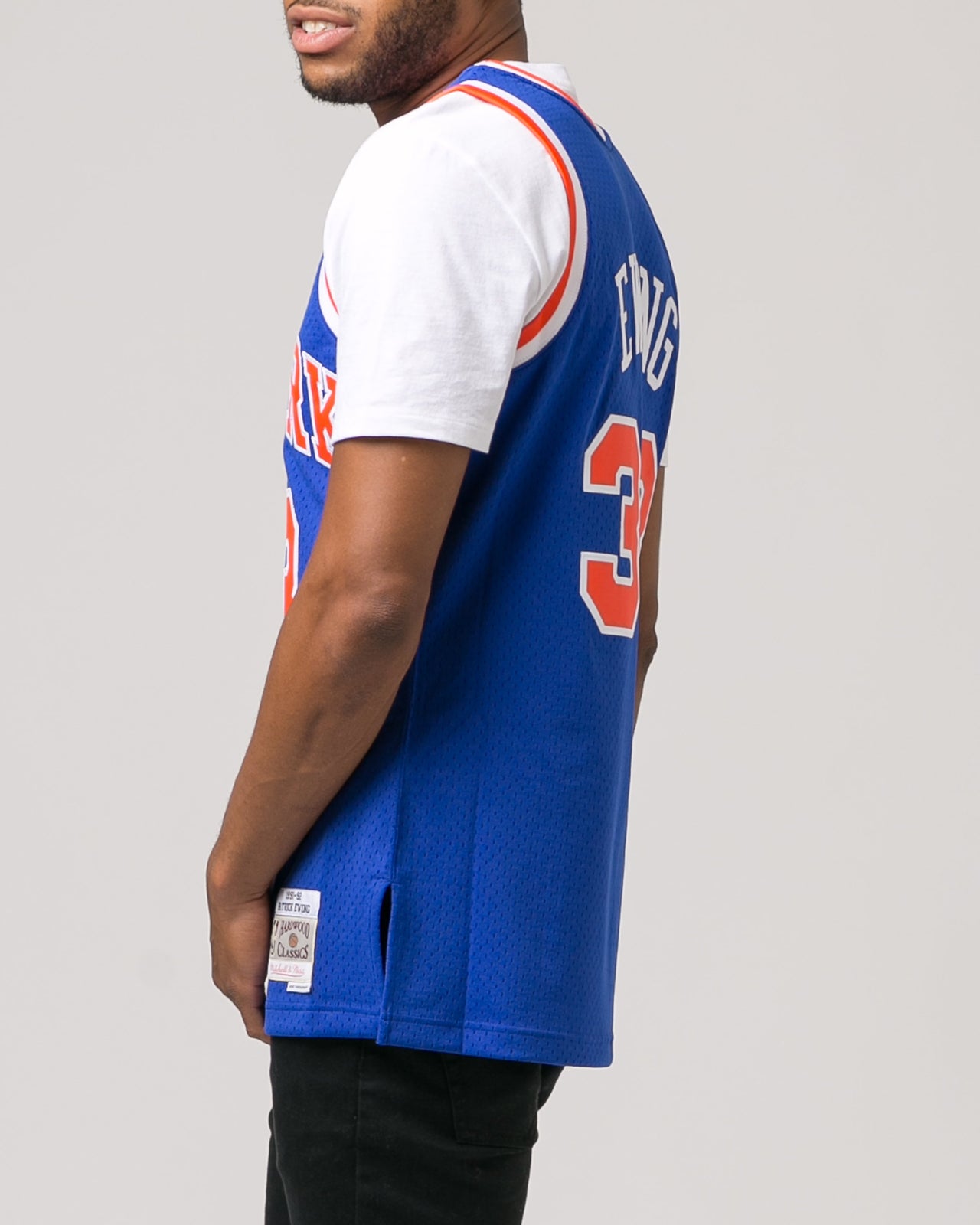 Patrick Ewing Swingman Jersey - Color: Blue | Blue
