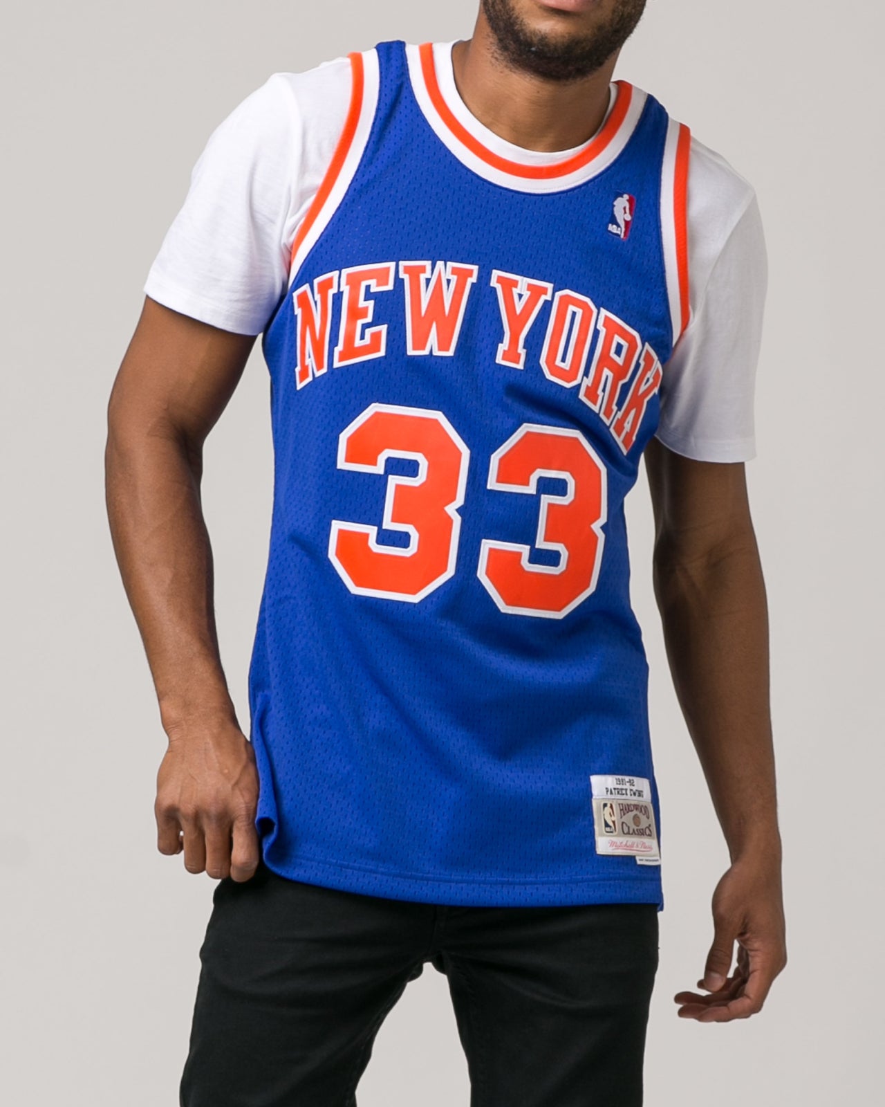 Patrick Ewing Swingman Jersey - Color: Blue | Blue