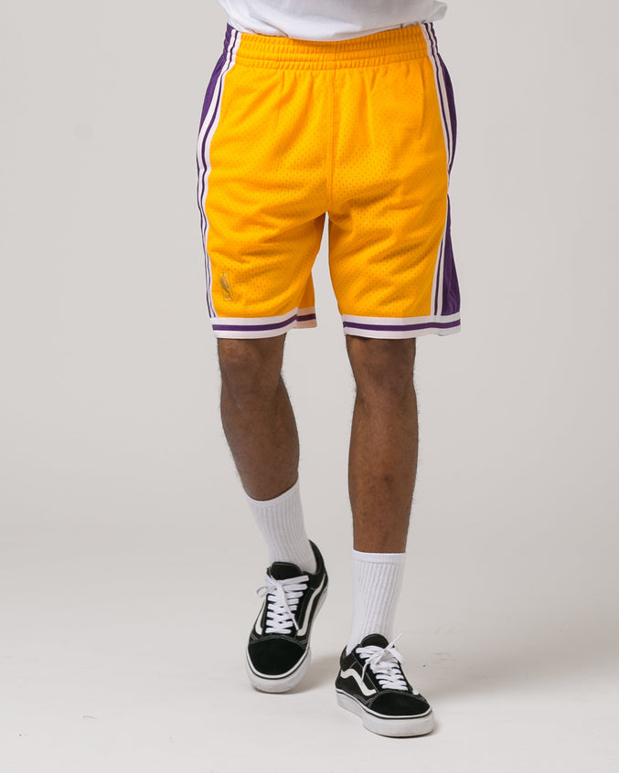 Los Angeles Lakers Swingman Shorts - Color: Yellow | Yellow
