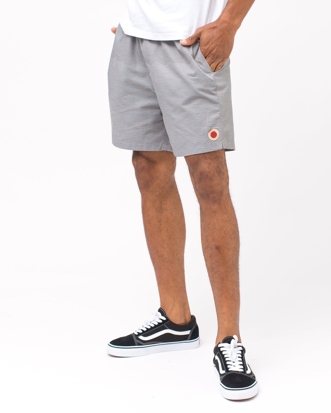 Vacation Trunks - Color: Fluid Dynamics | Gray