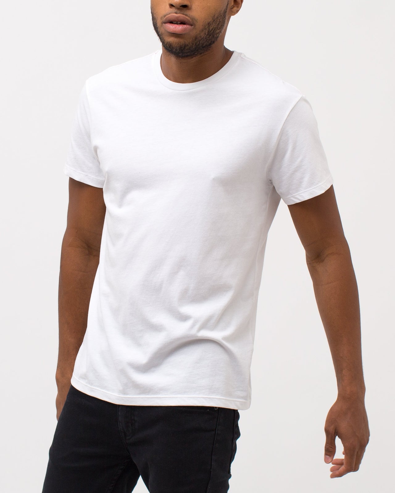 The Daily Tee - Color: White | White