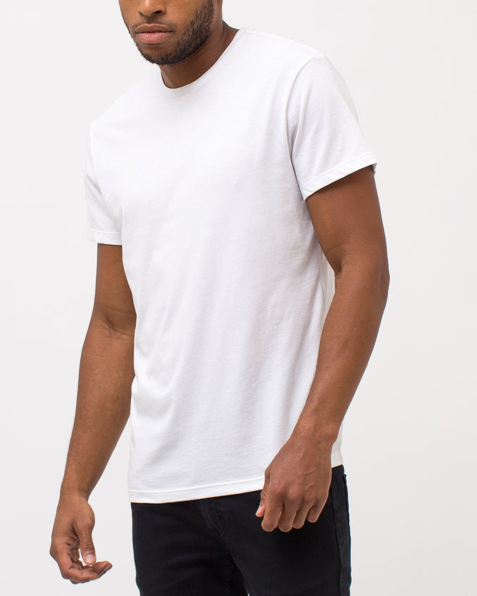 The Daily Tee - Color: White | White