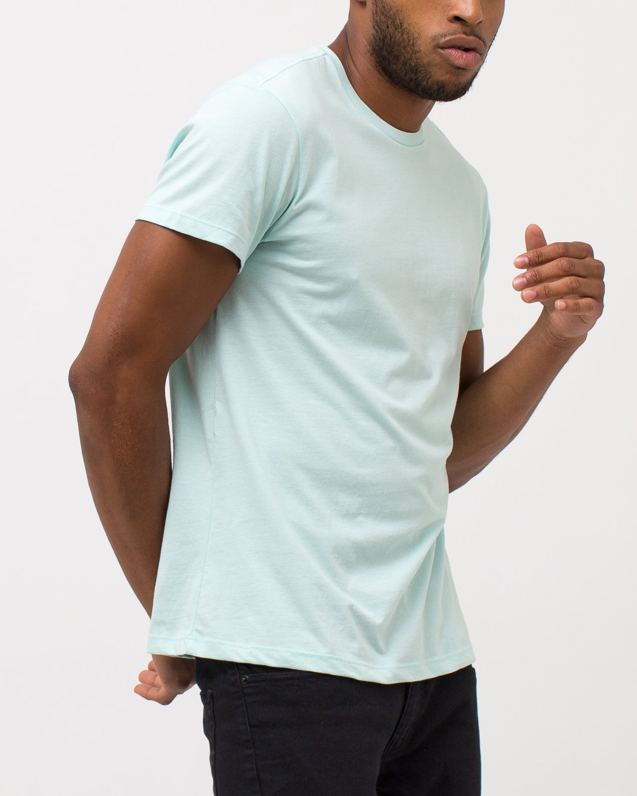 The Daily Tee - Color: Surf Spray | Blue