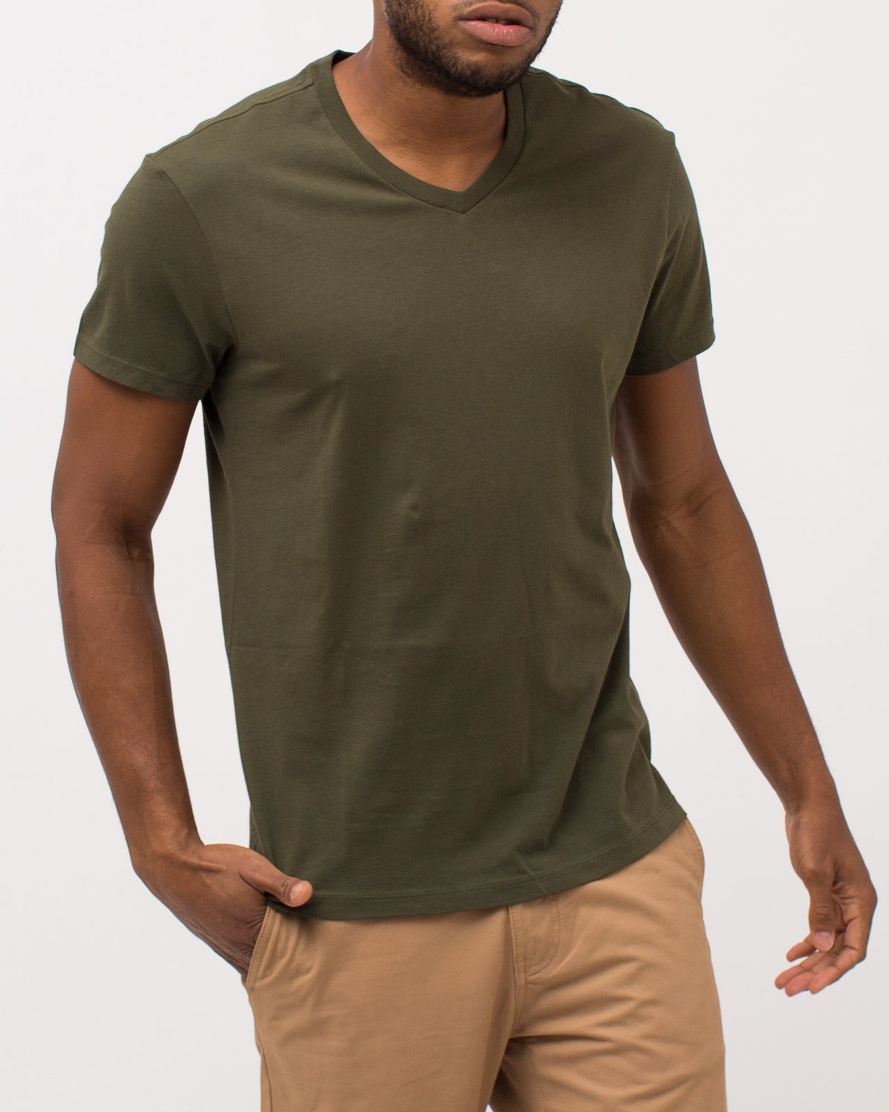 The Daily Vee - Color: Olive Night | Green