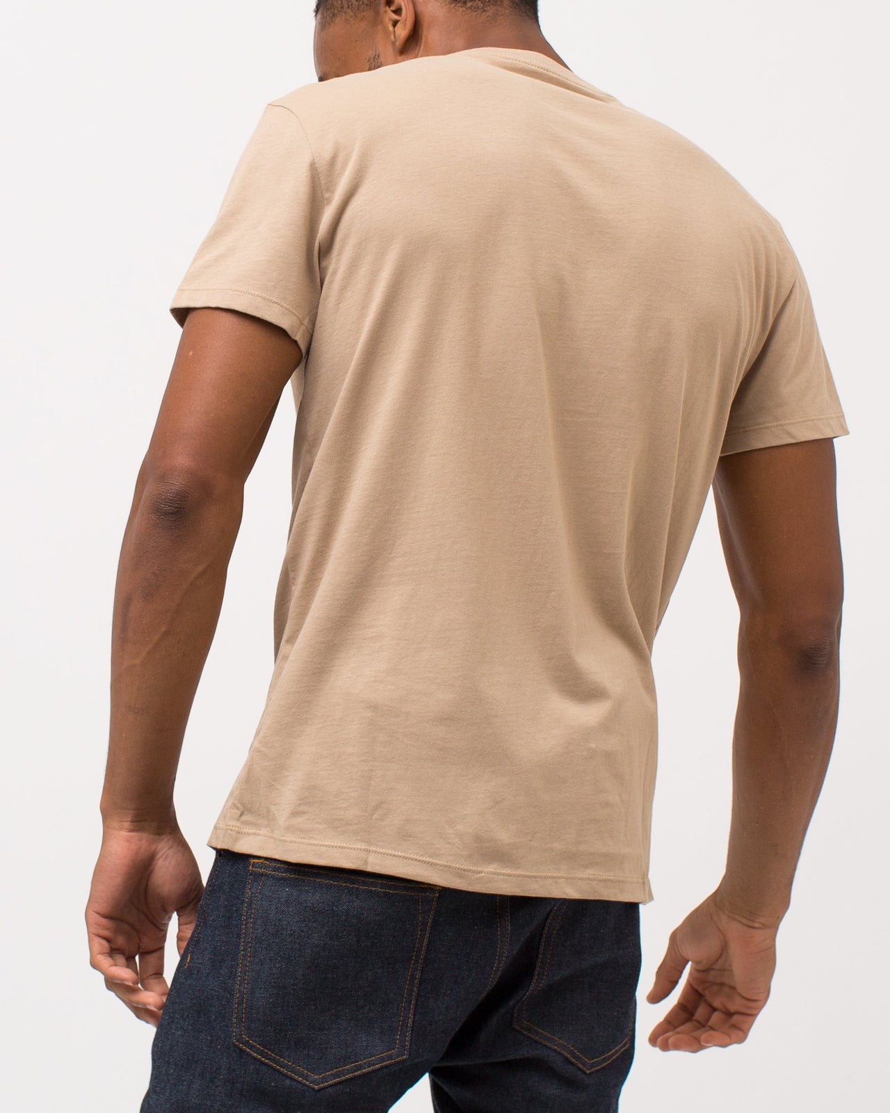 The Daily Tee - Color: Pale Khaki | Beige