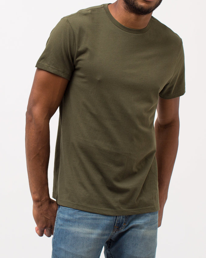 The Daily Tee - Color: Olive Night | Green