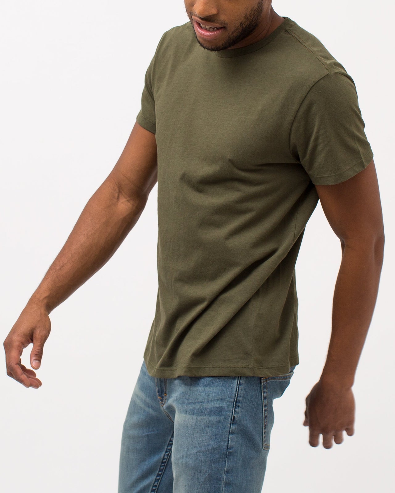 The Daily Tee - Color: Olive Night | Green