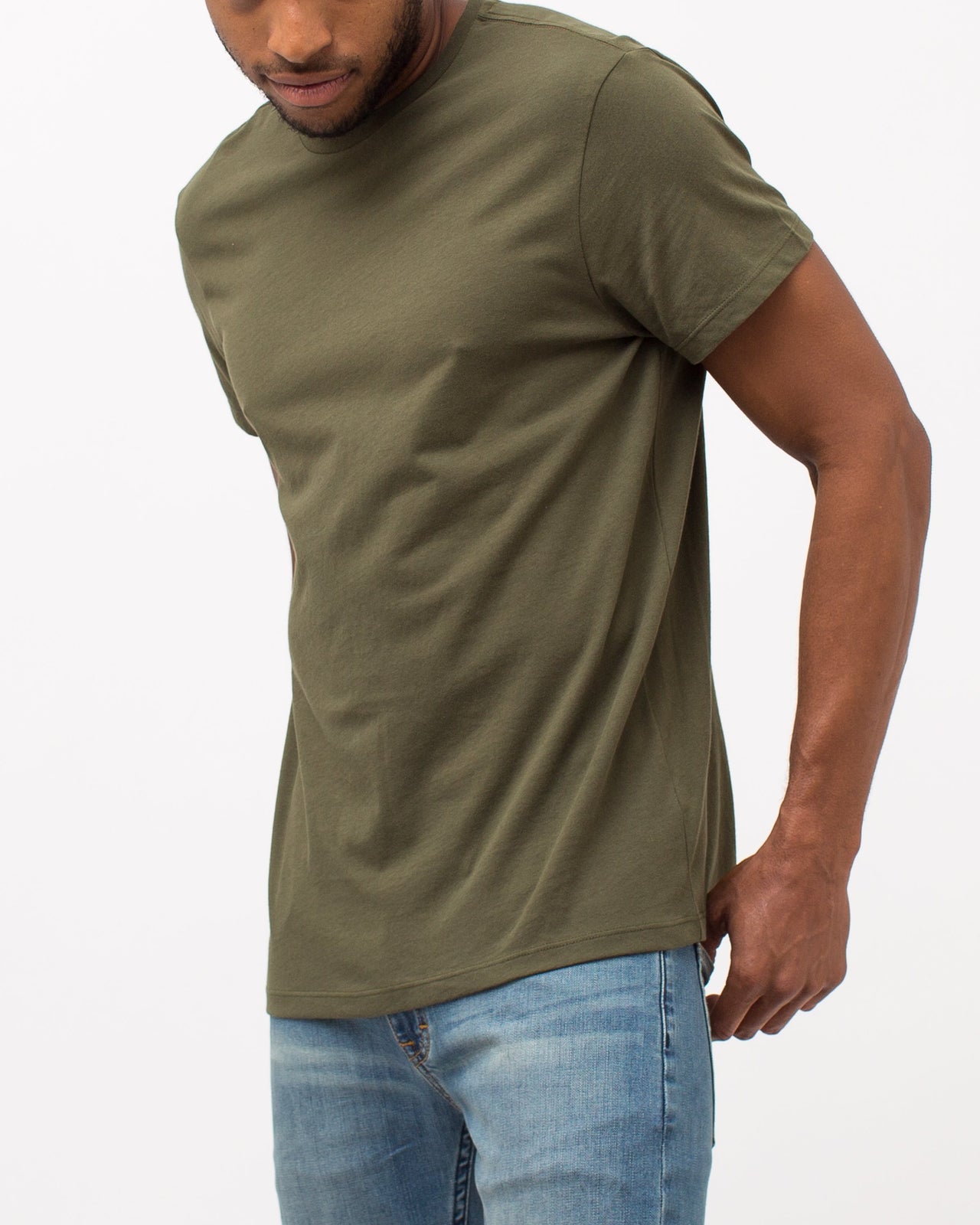 The Daily Tee - Color: Olive Night | Green