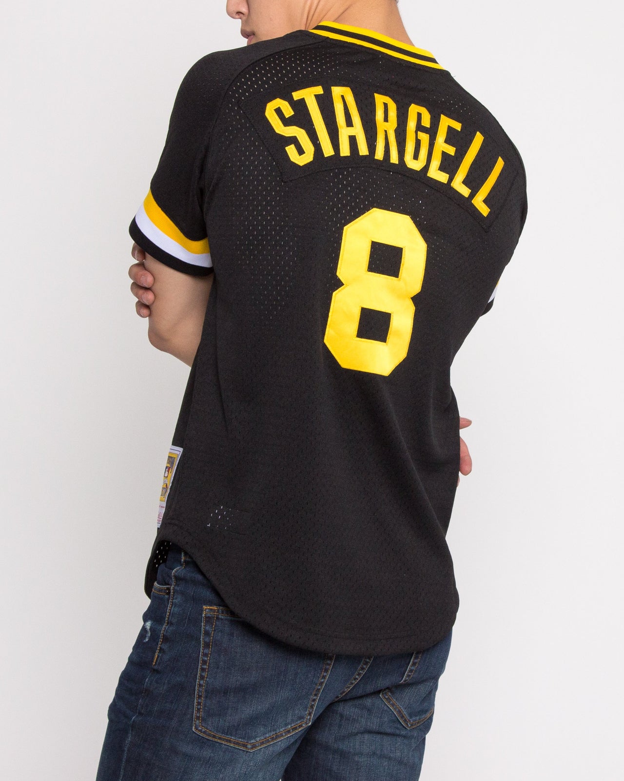 Men's Pittsburgh Pirates Willie Stargell Mitchell & Ness Black