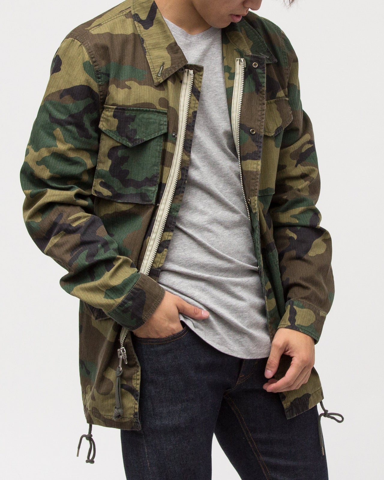 Revival M 65 Jacket - Color: Woodland Camo | Multi