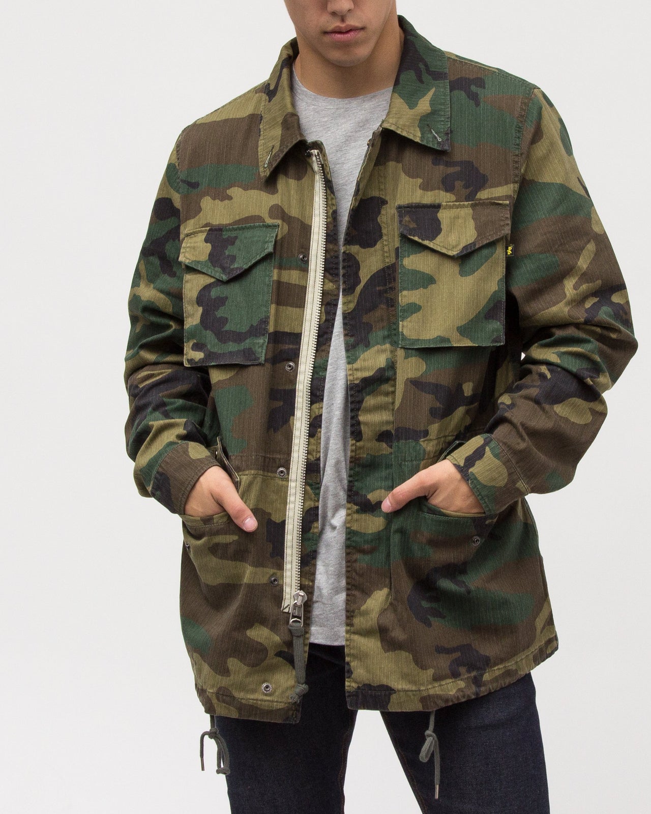 Revival M 65 Jacket - Color: Woodland Camo | Multi