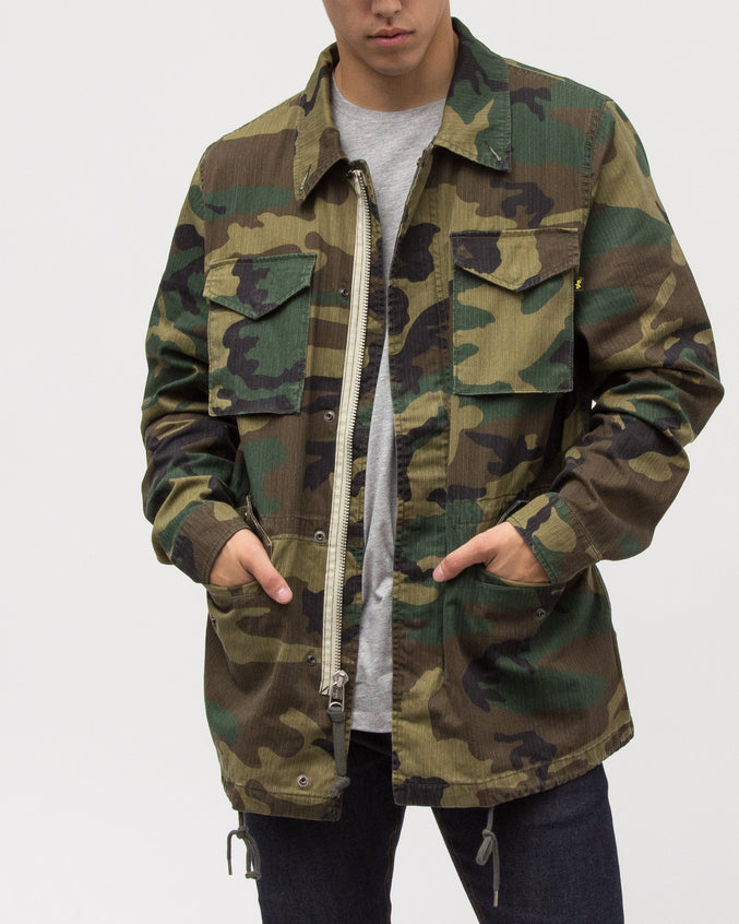 Revival M 65 Jacket - Color: Woodland Camo | Multi