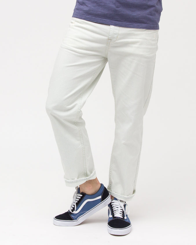 Aeillo Taper Denim - Color: Railroad Stripe | Multi
