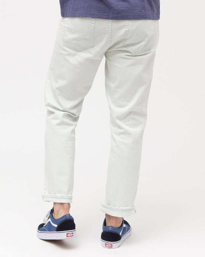 Aeillo Taper Denim - Color: Railroad Stripe | Multi