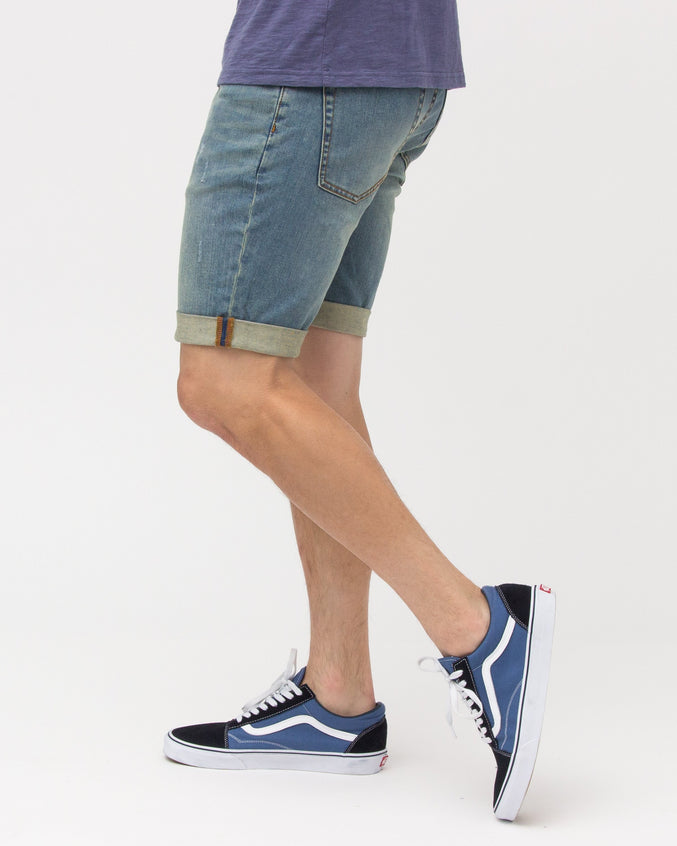 DENIM SHORTS - Color: Light Wash | Blue