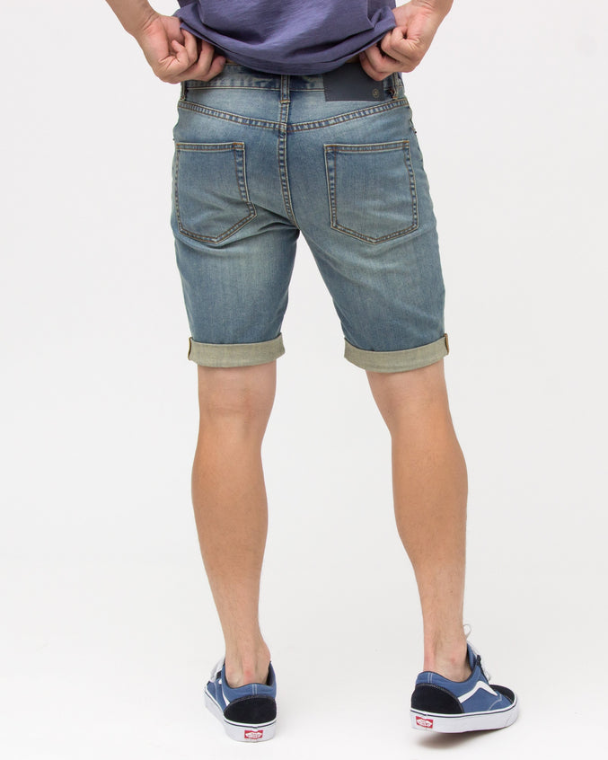 DENIM SHORTS - Color: Light Wash | Blue
