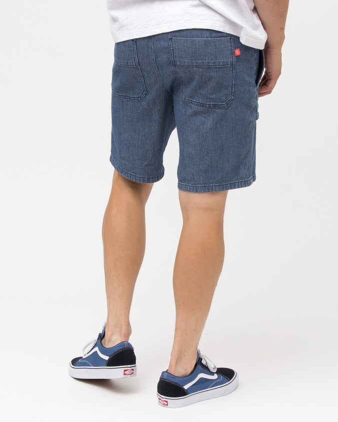 Denim Camp Short - Color: Denim | Blue