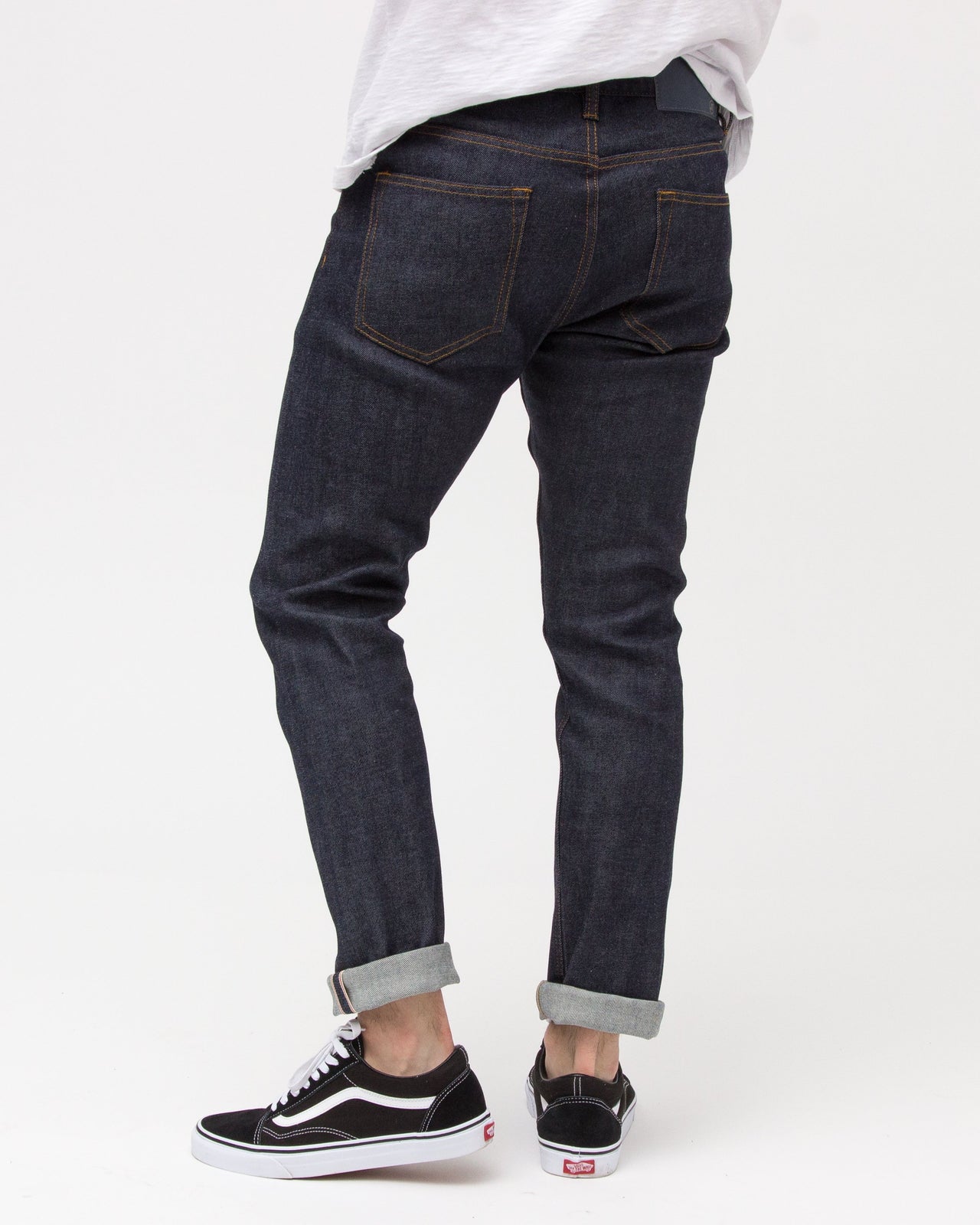 Skinny Stretch Selvedge Denim - Color: Indigo | Blue