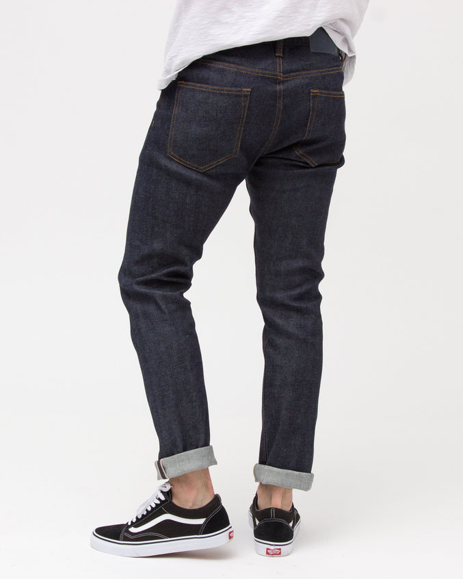 Skinny Stretch Selvedge Denim - Color: Indigo | Blue