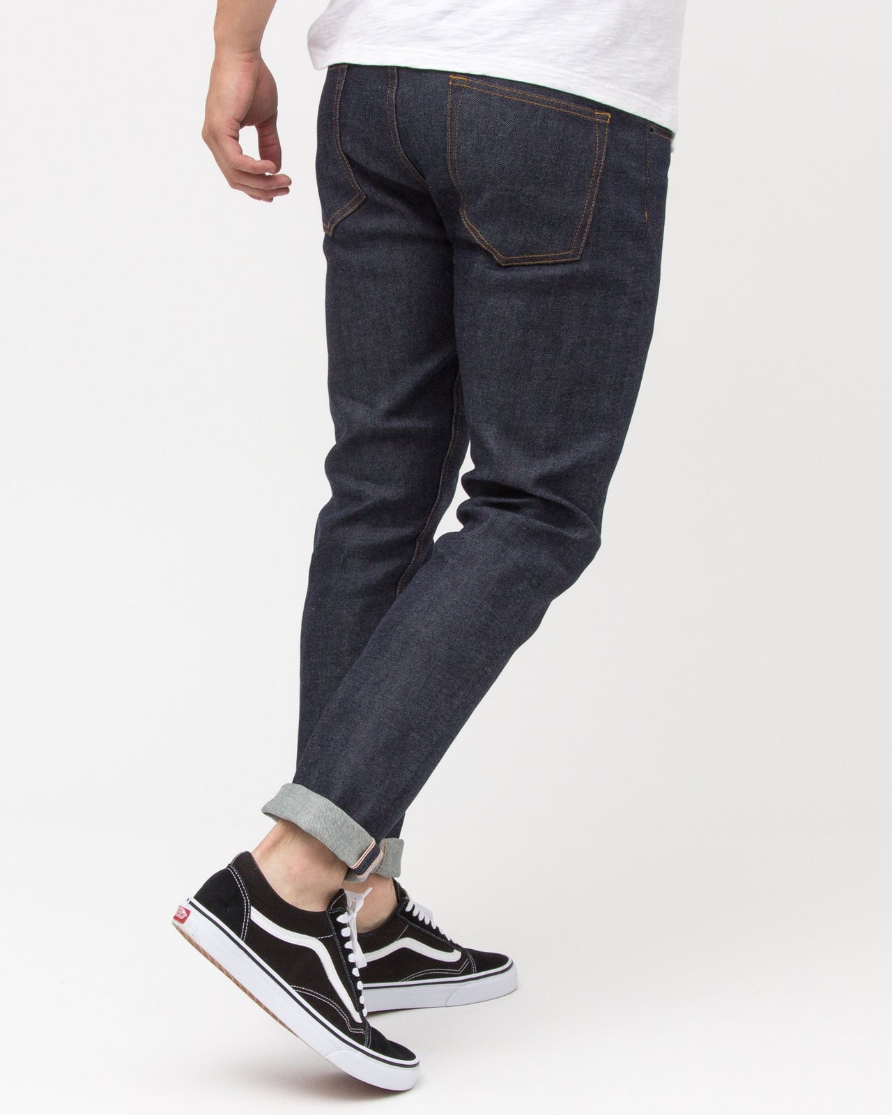Skinny Stretch Selvedge Denim - Color: Indigo | Blue