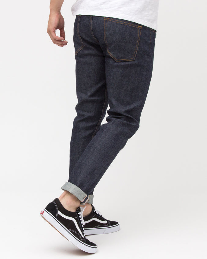 Skinny Stretch Selvedge Denim - Color: Indigo | Blue