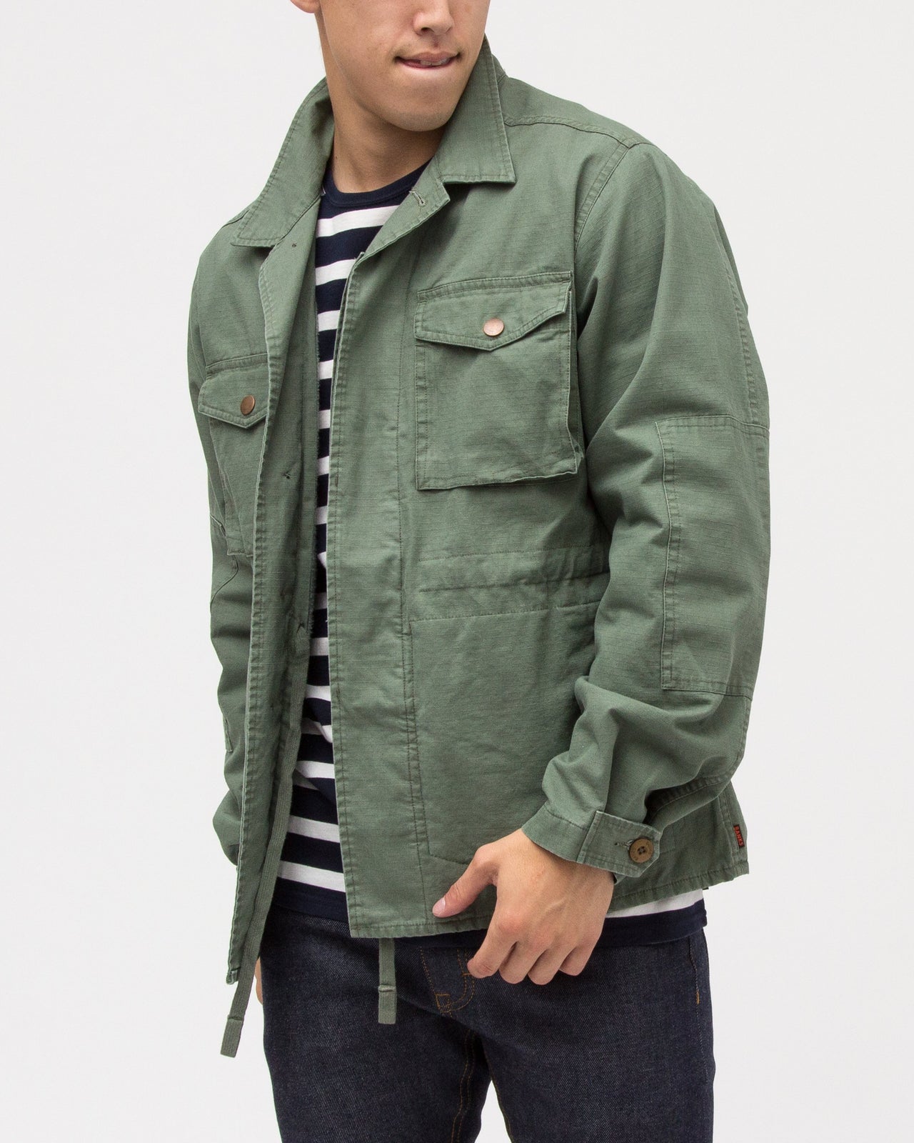 Combatant Shirt Jacket - Color: Combat | Green