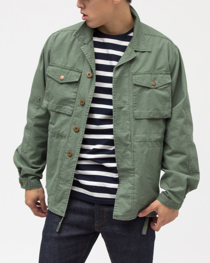 Combatant Shirt Jacket - Color: Combat | Green