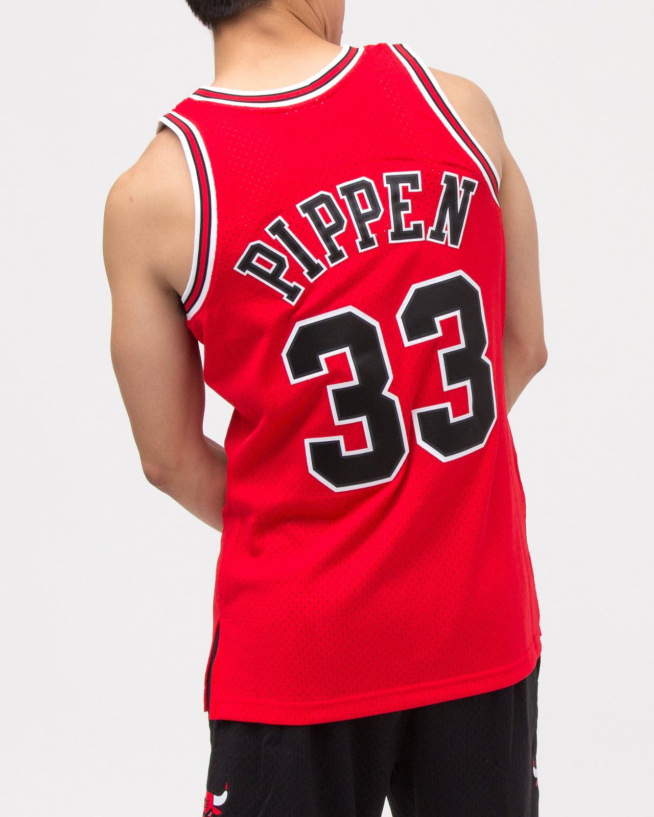 Scottie Pippen Chicago Bulls Swingman Jersey - Color: Red | Red