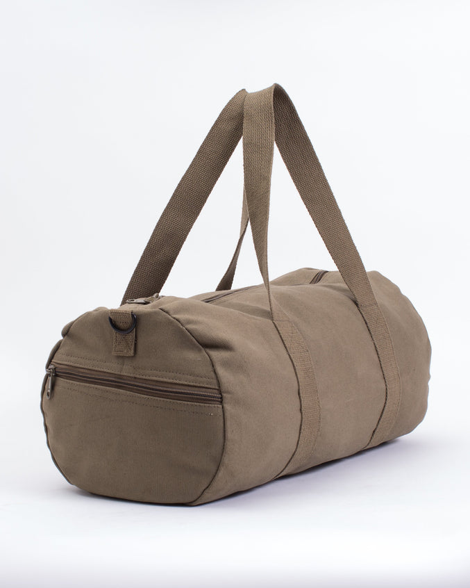 19 Inch Duffle Canvas Bag - Color: Olive Drab | Green